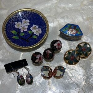 Cloisonné Jewelry Set reseller lot